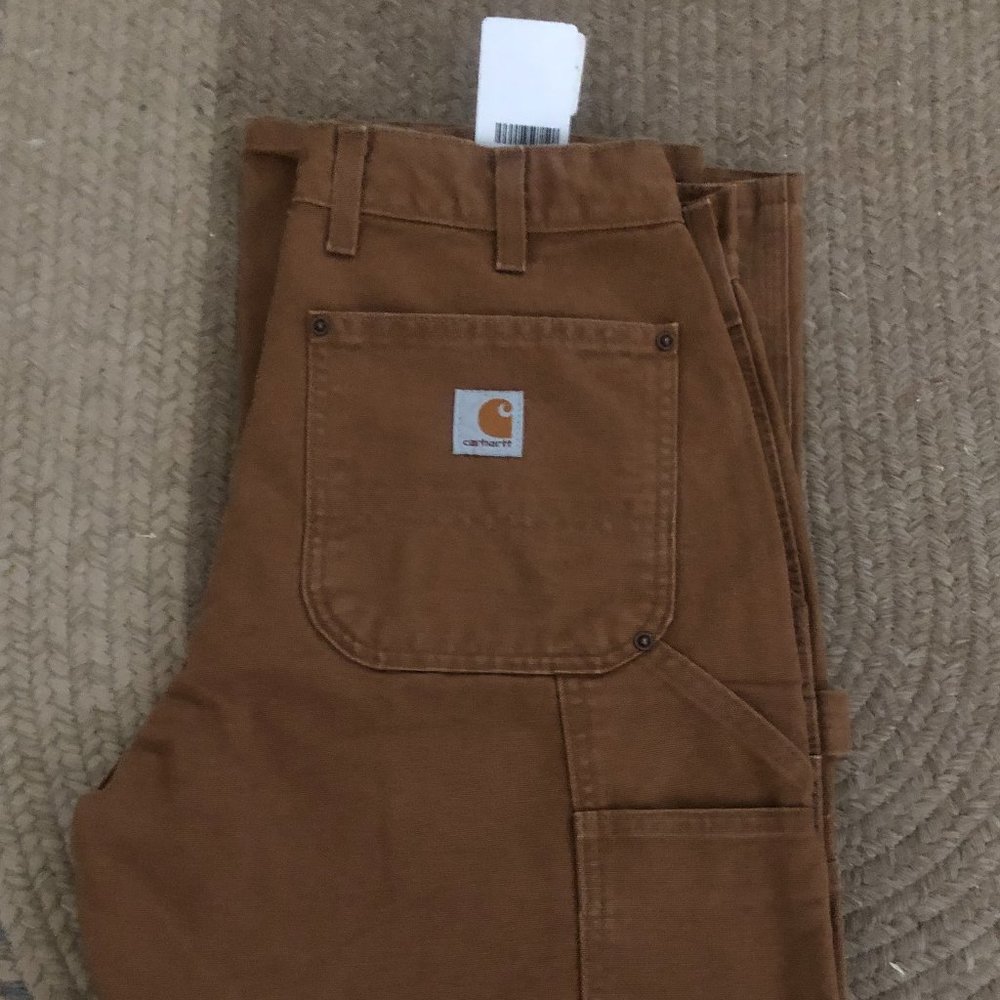 NWT Carhartt Double-Front Canvas Work Pants